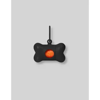 sáček na exkrement United Pets Bon Ton malé pouzdro na sáčky kost černá