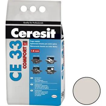 Spárovací hmota Ceresit CE 33 Comfort Silver 2 kg