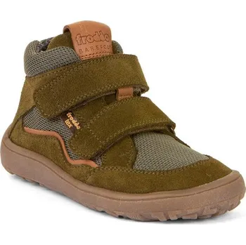 Chlapecká obuv Chlapecké barefoot boty TEX AUTUMN Olive Froddo G3110254-2- zelená - 40