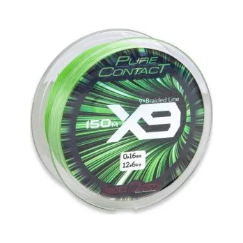 Iron Claw šňůra Pure Contact X9 0,10mm 1500m zelená-1410510