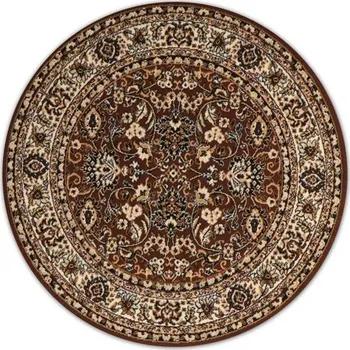 Koberec Breno Kusový koberec PRACTICA kruh 59/DMD, 160x160 cm, Hnědá/Vícebarevné