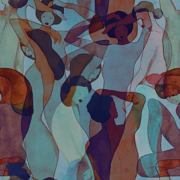 Tapeta Decoprint Grafická vliesová obrazová tapeta na zeď, postavy, SOD27097, Soleado, Decoprint, velikost 3 x 2,8 m