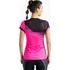 Dámské tričko CRUSSIS Dámské sportovní tričko s krátkým rukávem CSW-086 růžové/černé