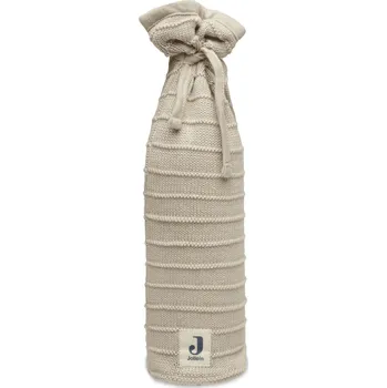 Láhev Jollein Pletený kryt pro ohřívací láhev Pure Knit Nougat 35x8 krémová