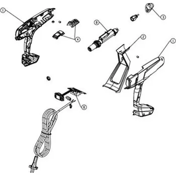 Horkovzdušná pistole Steinel 110066847 - Náhradní díl - Podávací jednotka Feed unit pro GluePro 300 GluePro 400