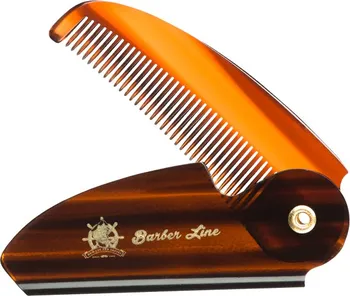 Péče o vousy Barber Line Moustache Folding Acetate Comb 04545