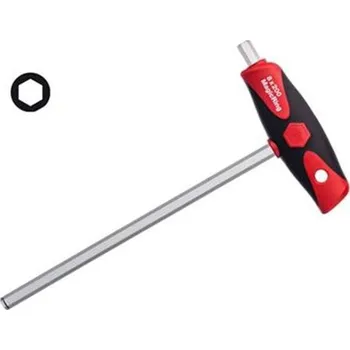 Wiha 26137 Klíč šestihranný IMBUS 5mm s T rukojetí 150x100mm, Typ 334DSR, ComfortGrip s pojistnou pružinou