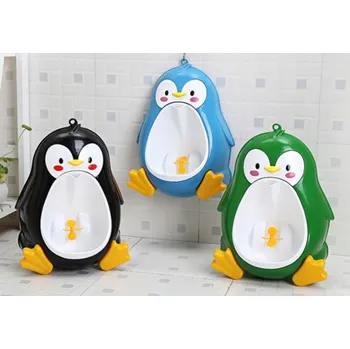 Nočník Dětský pisoár s přísavkou tučňák 36 x 25 cm