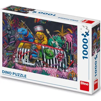 Puzzle Dino Příšerky na tripu 500 dílků