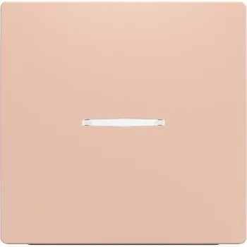 vypínač ABB Zoni Kryt spínače jednoduchý s průzorem pudrová 3559T-A00653 242