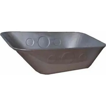 Kolečko 11971 - Korba náhradní 80L na stavební kolečko - Zn pozinkovaná