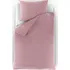 Povlečení Kvalitex Mušelínové povlečení růžové 140 x 200, 70 x 90 cm zipový uzávěr