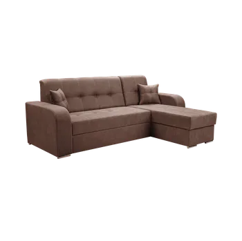 Sedací souprava IDZ Rohová sedačka MISOL, 240 cm Roh pohovky: Pravý roh, Barva látky: YUMA 38