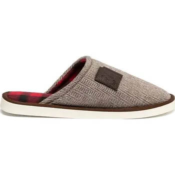 Dámská móda Unisex bačkory Oldcom LUX HOME 37/38 Hnědá, Šedá, Bílá