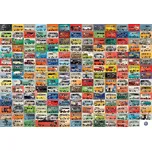 EUROGRAPHICS Puzzle VW Groovy Bus 2000 dílků