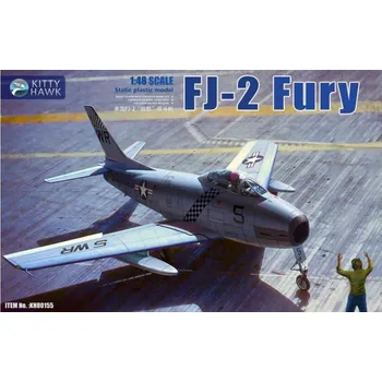 Plastikový model Kitty Hawk 1/48 FJ-2 Fury