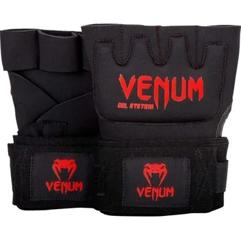 Rukavice Rukavice Venum KONTACT GEL GLOVE WRAPS L Černá, Červená