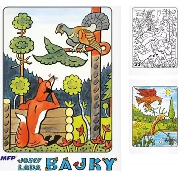 omalovánky Dětské omalovánky Lada - Bajky