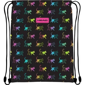 Školní sáček Sáček na přezůvky Head RAINBOW KITTY, AD1, 507023026