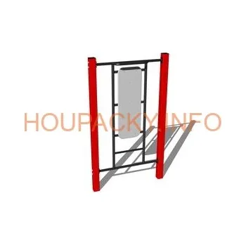 Dětský domeček Street workoutový prvek WP003K - celokovový