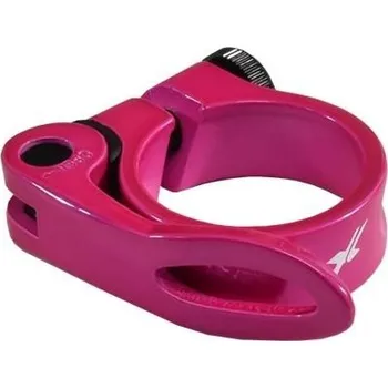 Sedlovka Objímka sedlovky MRX 31,8 mm s rychloupínákem rúžová