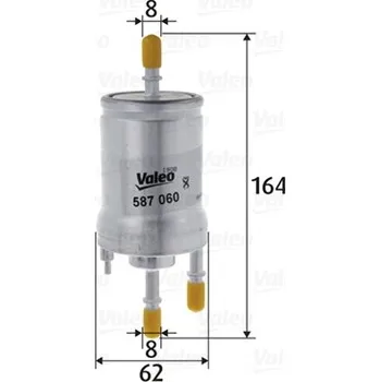 Palivový filtr Palivový filtr VALEO (587060)