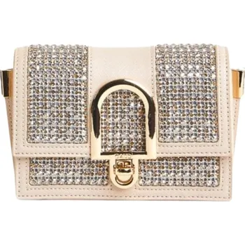 Kabelka GAUDI Strass Nude crossbody kabelka Béžová