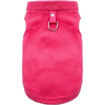 Obleček pro psa Teplý fleecový kabát pro malé psy - Růžová,M