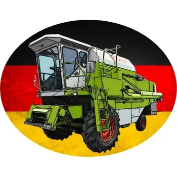 Nášivka Nažehlovačka s kombajnem Claas Dominator 76 (digitální nažehlovačka )