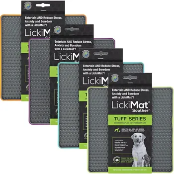 Hračka pro psa LICKIMAT lízací podložka SOOTHER TUFF Barva: Oranžová