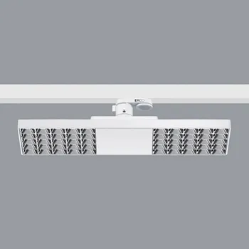 Lampička ERCO Jilly 230V BT 15W oval wide 830 bílá/stříbrná bílá (RAL 9002), stříbrná LED celkem 15 W - Doprava zdarma