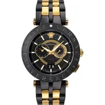 Versace VEBV00619 New New V-Race Dual Time men`s 46mm 5ATM