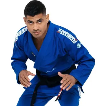 Kimono Tatami fightwear BJJ kimono gi Tatami Elements Superlite - Blue modrá + BÍLÝ PÁSEK Velikost: A3L