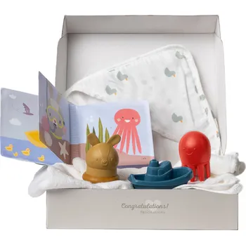 vodní stůl Taf Toys Sada hraček do koupele s osuškou