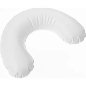 Dekorativní polštářek FATRA Nafukovací límec, cestovní a koupací, bílý