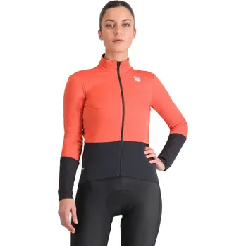 Cyklistická bunda Dámská cyklistická bunda SPORTFUL-Total comfort w jacket, pompelmo Mix XL