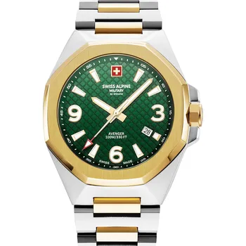 Hodinky Swiss Alpine Military 7005.1144 Typhoon Mens Watch 42mm 10ATM