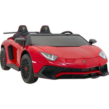Dětské elektrovozidlo KidVolt Lamborghini Aventador SV XXL | červená