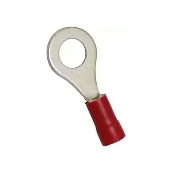 Elektrický konektor Konektor D6 - očko červený