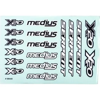 RC náhradní díl Serpent Decal sheet (2) X20 (SER401876) - expresní doprava