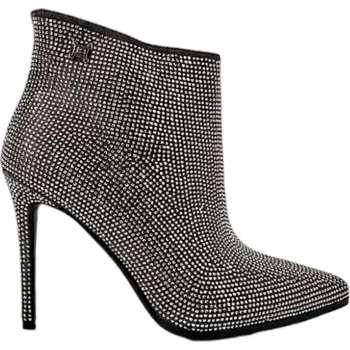 Dámské kozačky Kotníkové kozačky Laura Biagiotti Strass Black Velikost: 37