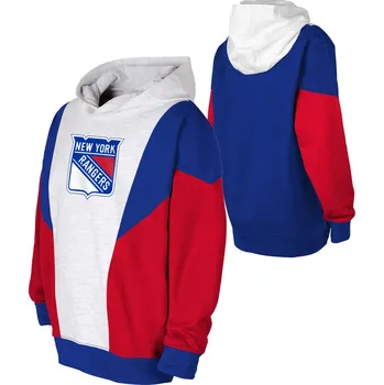 Chlapecká mikina Outerstuff Dětská mikina New York Rangers NHL Champion League Fleece Hood Velikost: Dětské L (13 - 14 let)