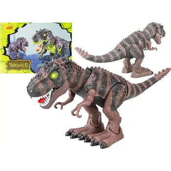 Figurka Chodící dinosaurus T. rex na baterie – hnědý