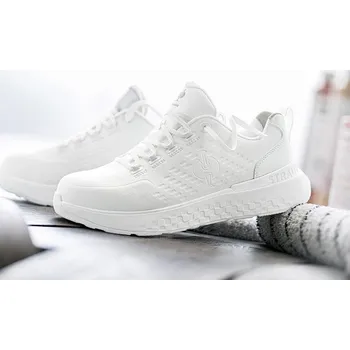 Pracovní obuv S2 Bezpečnostní obuv e.s. Pisa low velikost 43 bílá Strauss