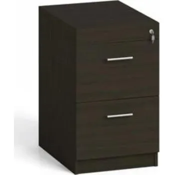 Kartotéka Corping Dřevěná zásuvková kartotéka A4, 2 zásuvky, wenge