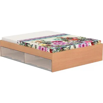 Postel Dřevěná postel Rea lamia 160 Wenge