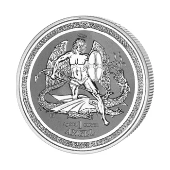 1 unce stříbrná mince archanděl Michael 2016 - Reverse Proof
