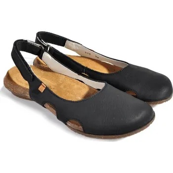 El Naturalista Wakataua N413 Pleasant Black Dámské sandále El Naturalista Wakataua N413 Pleasant Black