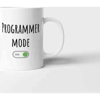 Hrnek pro programátora Programmer Mode - Černá