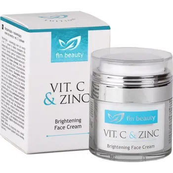 Pleťový krém Fin Rozjasňující krém s vitamínem C a zinkem, 50g